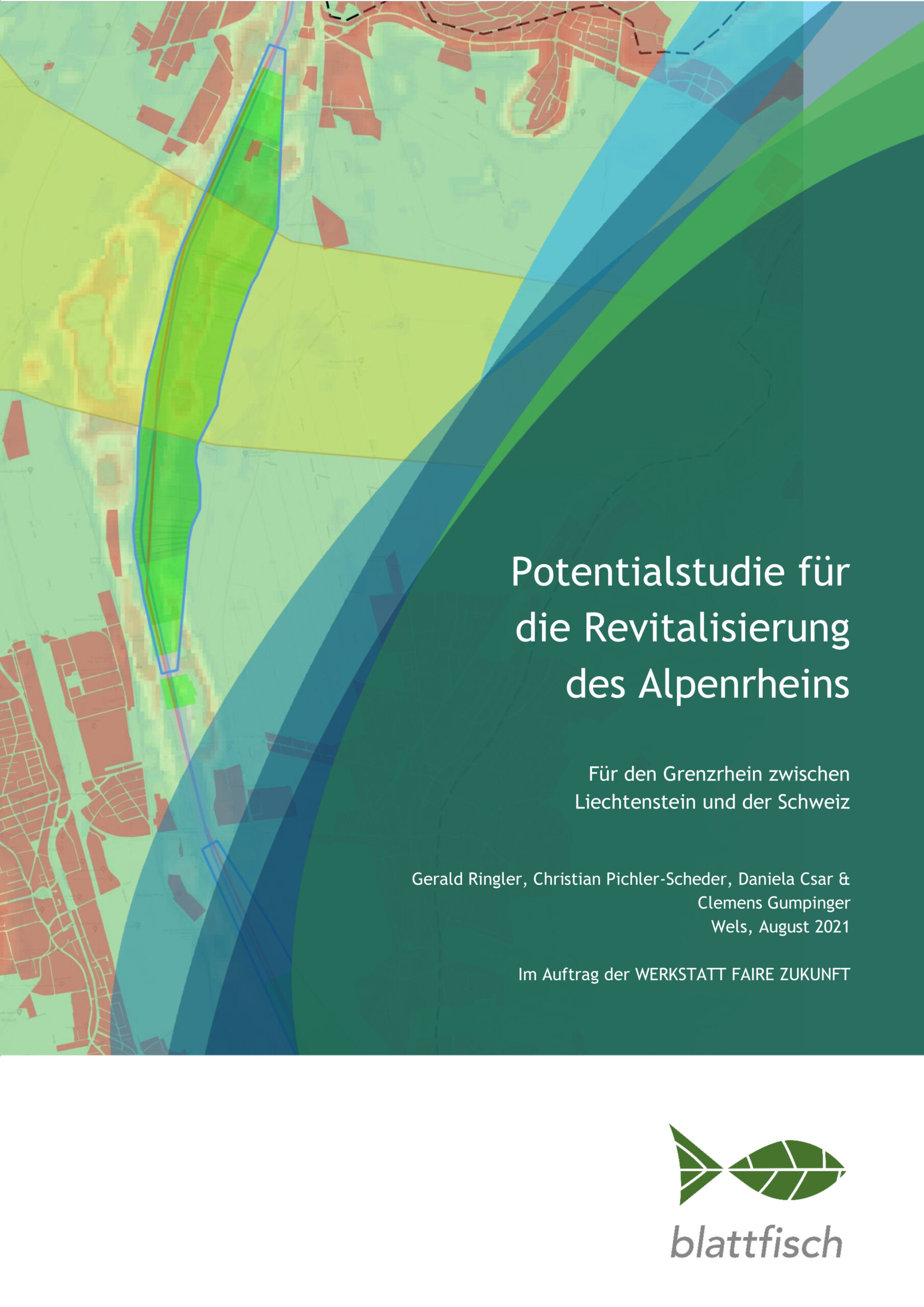 Potenzialstudie Alpenrhein st.gallisch-liechtensteinische Strecke (Plattform Lebendiger Alpenrhein)